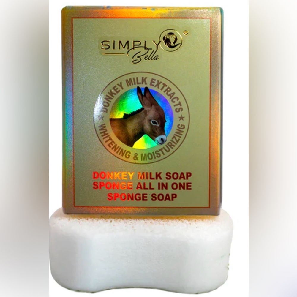 Simply Bella Donkey Milk Sponge Soap